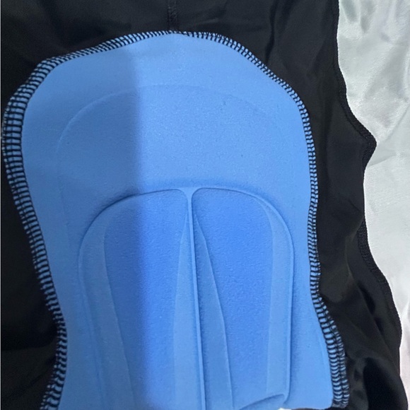 Men's Black and Red Cycling Shorts - Picture 8 of 8